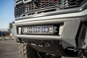 Ford F-150 Raptor Front Bumper - Addictive Desert Designs - ADD PRO Bolt-On - Hammer Black with Satin Black Panels - `17-`19 Ford F-150 Raptor Front Bumper - Addictive Desert Designs - ADD PRO Bolt-On - Hammer Black with Satin Black Panels - `17-`19